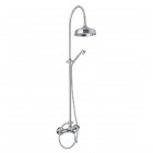 Giulini Giovanni Harmony kolumna natryskowa z baterią retro złota 9508S/1162ZL