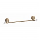 Ibisco Crystal wieszak na ręczniki 55 cm stare złoto RG1152/SBR