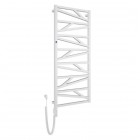 Instal Projekt Trick grzejnik łazienkowy elektryczny 85,7x53 cm biały mat TRK-50/90EC34