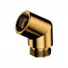 Omnires kolanko do słuchawki prysznicowej złoty połysk T87GL