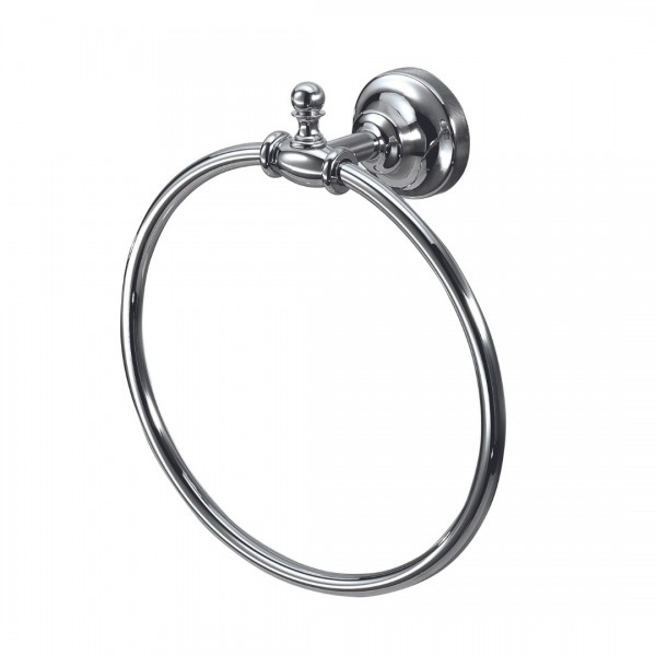 Allpe Perla wieszak na ręcznik ring chrom PE015