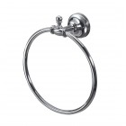 Allpe Perla wieszak na ręcznik ring chrom PE015