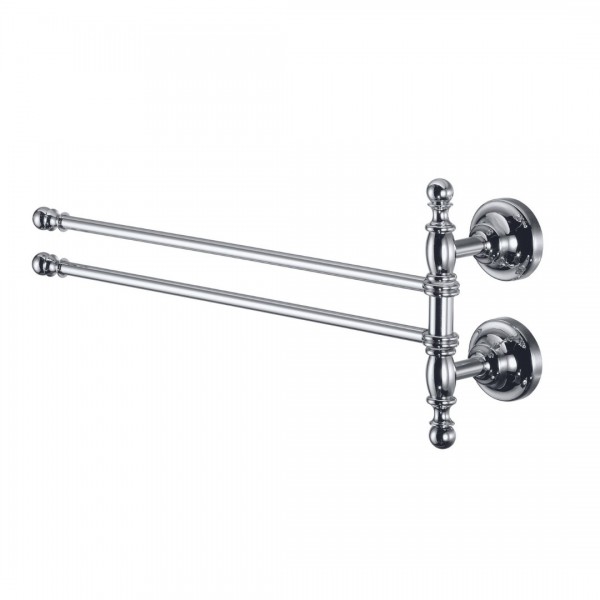 Allpe Perla wieszak na ręcznik dwuramienny złoty PE013ZŁ