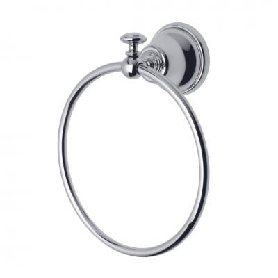 Allpe Harmony wieszak na ręcznik ring chrom HA015