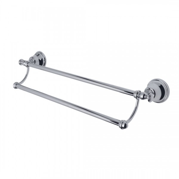 Allpe Harmony wieszak na ręcznik podwójny chrom HA012