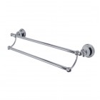 Allpe Harmony wieszak na ręcznik podwójny chrom HA012