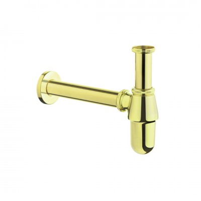 Demm syfon umywalkowy retro złoty 913/ZL