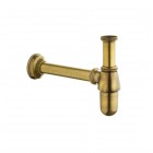 Demm syfon umywalkowy retro stare złoto 913/BR