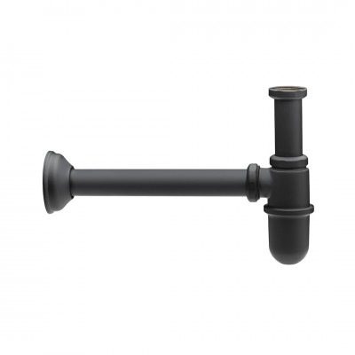 Trend Armatura syfon umywalkowy butelkowy czarny 5011/CZAR