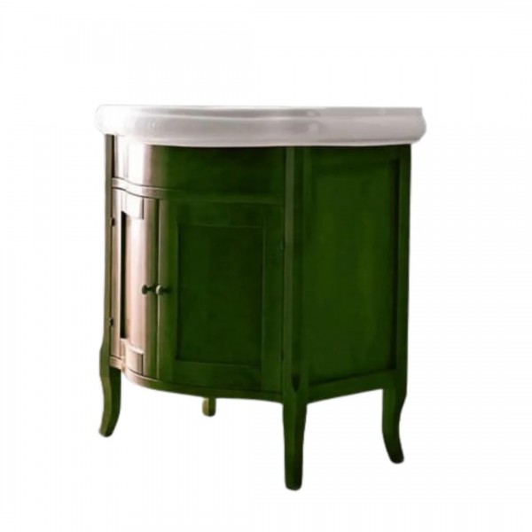 Kerasan Retro szafka podumywalkowa 73 cm zielony 734952