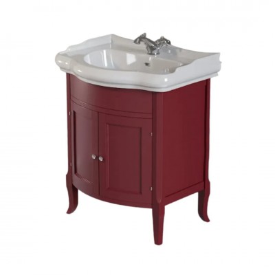 Kerasan Retro szafka podumywalkowa 73 cm bordeaux 734953