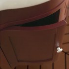 Kerasan Retro szafka podumywalkowa 73 cm bordeaux 734953