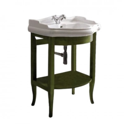 Kerasan Retro szafka podumywalkowa 69 cm zielony 735052