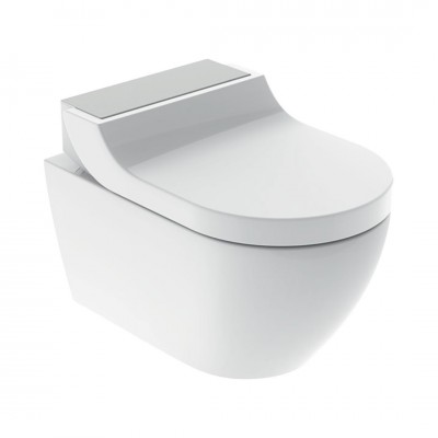 Geberit AquaClean Tuma Comfort urządzenie WC z funkcją higieny intymnej stal nierdzewna 146.292.FW.1