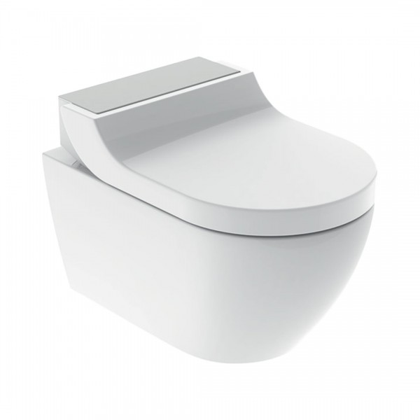 Geberit AquaClean Tuma Comfort urządzenie WC z funkcją higieny intymnej stal nierdzewna 146.292.FW.1