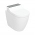 Geberit AquaClean Tuma Comfort urządzenie WC z funkcją higieny intymnej miska stojąca biała/szkło czarne 146.310.SJ.1