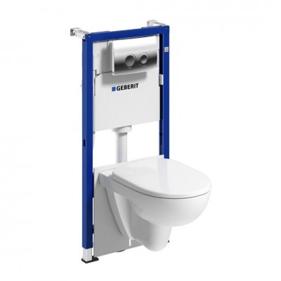 Geberit Duofix Basic Selnova zestaw przycisk chrom 118.339.21.2 Geberit Duofix Basic Selnova zestaw przycisk chrom 118.339.21.2