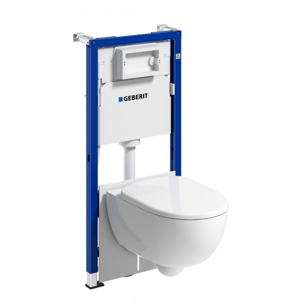 Geberit Duofix Basic Selnova zestaw WC podtynkowy 5w1 118.345.00.2