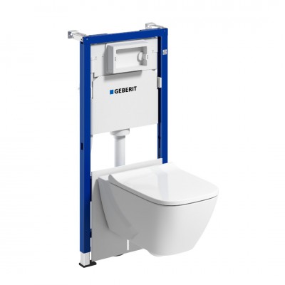 Geberit Duofix Basic Smyle Square zestaw WC podtynkowy 5w1 118.346.00.2 Geberit Duofix Basic Smyle Square zestaw WC podtynkowy 5w1 118.346.00.2