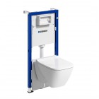 Geberit Duofix Basic Smyle Square zestaw WC podtynkowy 5w1 118.348.00.2