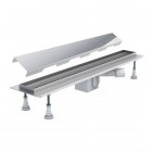 Schedpol Base odpływ liniowy 90 cm z rusztem steel OLSL90/ST