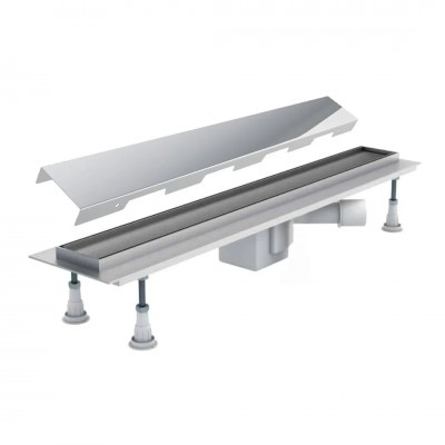 Schedpol Base odpływ liniowy 80 cm z rusztem steel OLSL80/ST