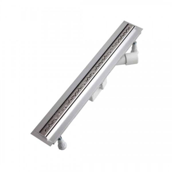 Schedpol Slight Line odpływ liniowy 100 cm z rusztem stamp SOLSP-100035
