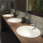 Deante Press bateria umywalkowa czasowa chrom BBH 028L