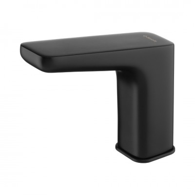 Deante Hiacynt bateria umywalkowa bezdotykowa sensorowa do wody zmieszanej (230/6V) czarny mat BQH N28V