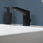 Deante Hiacynt bateria umywalkowa bezdotykowa sensorowa z regulacją temperatury (230/6V) czarny mat BQH N29V