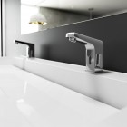 Deante Sensor bateria umywalkowa bezdotykowa z zasilaczem sieciowym chrom BCH_029V