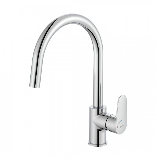 Roca Victoria Plus bateria kuchenna stojąca Cold Start chrom A5A844FC00