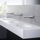 Oras Electra bateria elektroniczna umywalkowa do wody zmieszanej zasilanie 3V Bluetooth® 6189Z