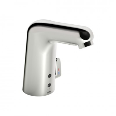 Oras Medipro bateria elektroniczna umywalkowa z regulatorem temperatury zasilanie 9/12V Bluetooth® 5521F