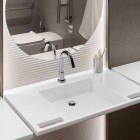 Roca Loft-E bateria elektroniczna umywalkowa do wody zmieszanej zasilanie 230V A5A4343C00