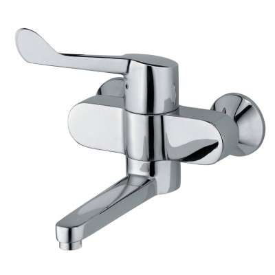 Kludi Medi Care bateria umywalkowa ścienna wylewka obrotowa 24,5 cm 349200524