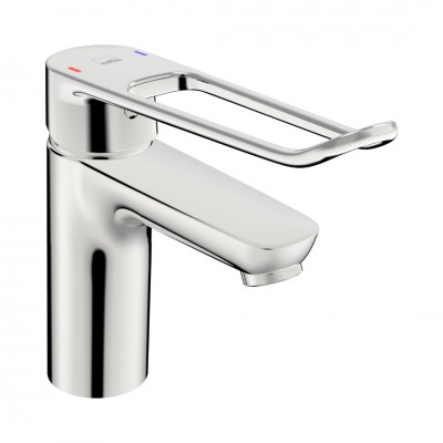 Oras Clinica bateria umywalkowa stojąca bez korka chrom 5611B