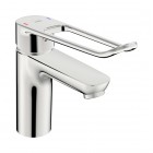 Oras Clinica bateria umywalkowa stojąca bez korka chrom 5611B