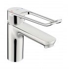 Oras Clinica bateria umywalkowa stojąca bez korka chrom 5619B