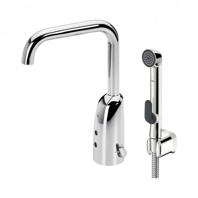 Oras Electra bateria elektroniczna umywalkowa z regulatorem temperatury zasilanie 6V Bluetooth® 6333FZ