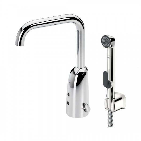 Oras Electra bateria elektroniczna umywalkowa z regulatorem temperatury zasilanie 6V Bluetooth® 6333FZ