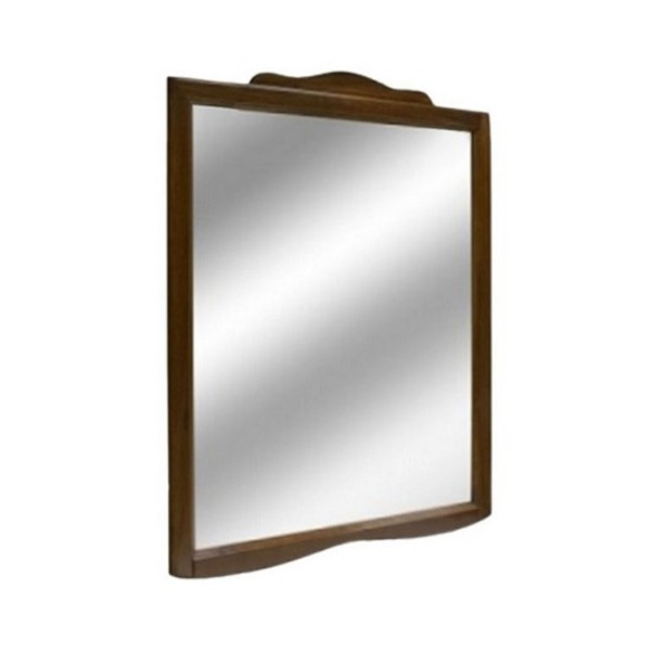 Kerasan Retro lustro 92x116 cm z ramą orzech włoski 734540