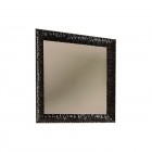 Kerasan Retro lustro 100x100 cm z ramą czarną 736401
