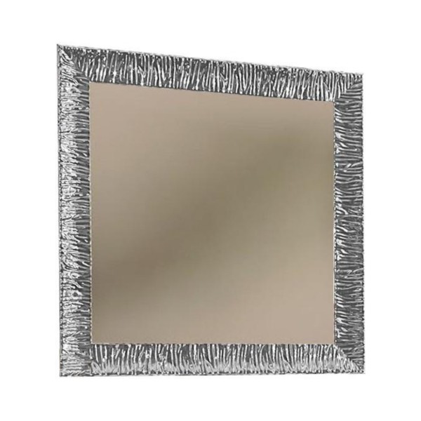 Kerasan Retro lustro 100x100 cm z ramą srebrną 736402