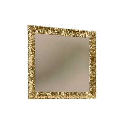 Kerasan Retro lustro 100x100 cm z ramą złotą 736403