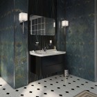 Kerasan Waldorf szafka podumywalkowa 100 cm czarny mat 925531