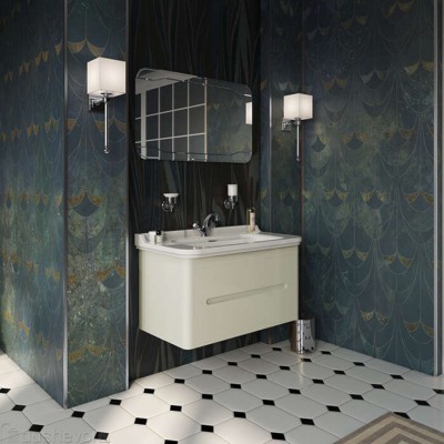 Kerasan Waldorf szafka podumywalkowa 80 cm biały mat 925630