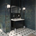 Kerasan Waldorf szafka podumywalkowa 80 cm czarny mat 925631