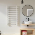 Imers Tell 1 grzejnik łazienkowy 79x43 cm biały połysk 1112/BIP