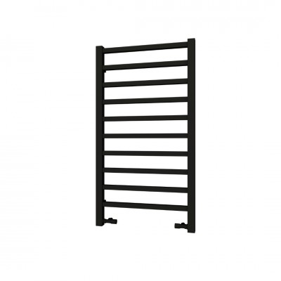 Imers Tell 1 grzejnik łazienkowy 79x43 cm czarny połysk 1112/CZP
